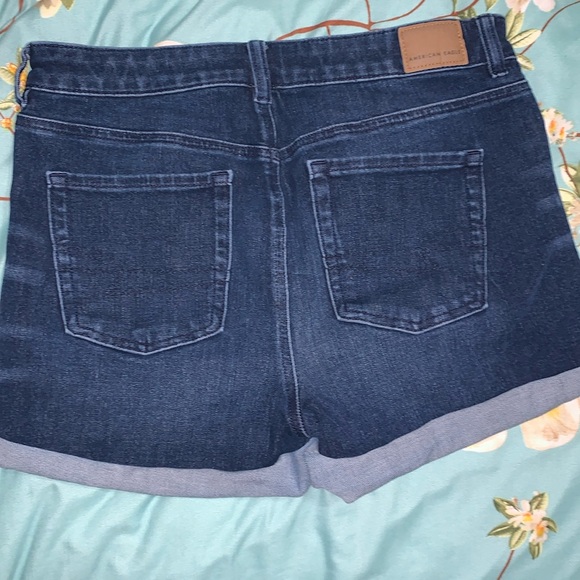 Blue American Eagle high-waisted distressed shorts! - Picture 4 of 5